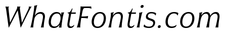 Civane Ext Light Italic