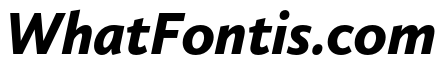 Calluna Sans Black Italic