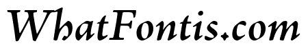Adobe Jenson Pro Semibold Italic