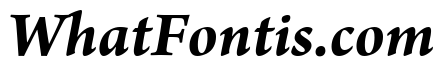 Arno Pro Bold Italic SmText