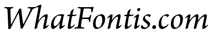 Arno Pro Italic Caption