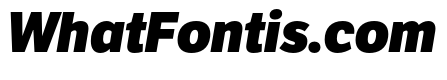 LFT Etica Compressed ExtraBold Italic