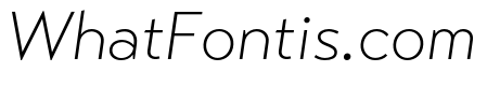Transat Text Light Oblique
