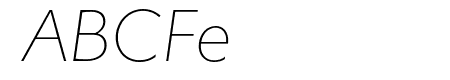 Gibbs Thin Italic