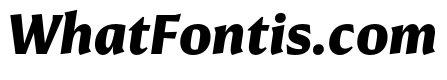 Conglomerate Bold Italic