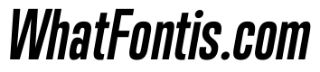 Trump Gothic Pro Bold Italic