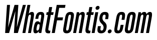 Trump Gothic Pro Medium Italic