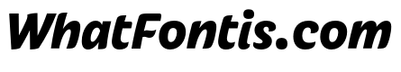 Iskra Ultra Bold Italic