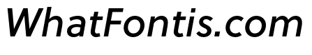 Soleil Book Italic
