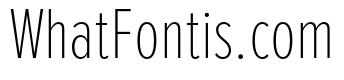 Proxima Nova Condensed Thin
