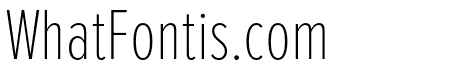 Proxima Nova Extra Condensed Thin