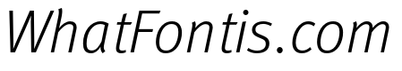 Meta Pro Light Italic