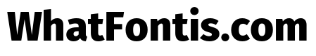 Fira Sans Condensed Heavy