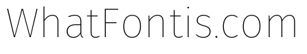 Fira Sans Thin