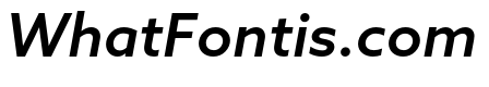 Azo Sans Medium Italic