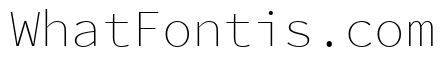 Source Code Pro ExtraLight