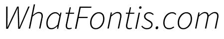 Source Sans Pro Light Italic