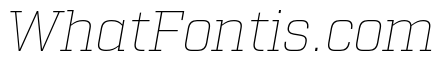 Factoria Thin Italic