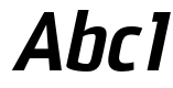 Sommet Black Italic