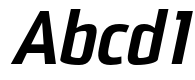 Sommet Rounded Black Italic