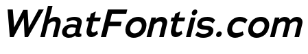 Adrianna Condensed DemiBold Italic