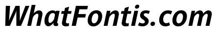 Parisine Std Bold Italic