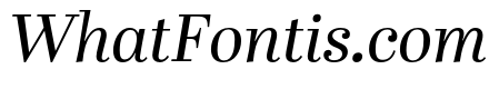 Abril Display Italic