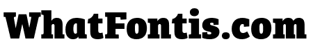 Bree Serif ExtraBold