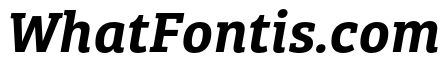 Bree Serif SemiBold Italic