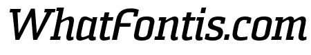 Sommet Slab Bold Italic
