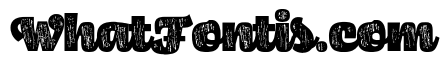 Scarlet Wood Script Black