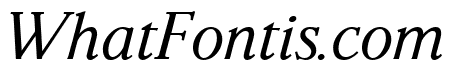 Parkinson Italic