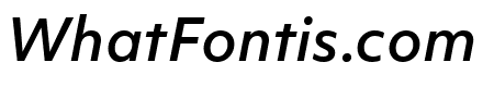 Objektiv Mk2 Medium Italic