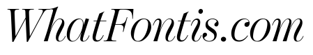 ModernoFB LightItalic