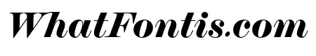 Chapman Black Extended Italic
