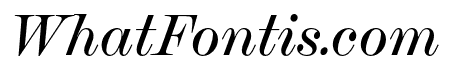 Chapman Medium Italic