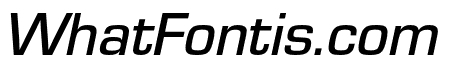 Eurostile Medium Italic