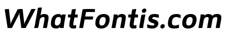 Mentone Bold Italic