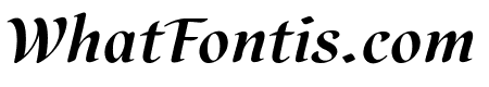 Scrivano Bold Italic