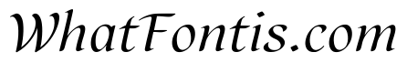 Scrivano Italic