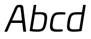 Univia Pro Book Italic
