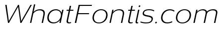Dienstag Light Italic
