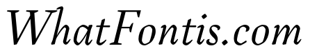 Tejuela Italic