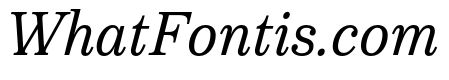 Victorian Orchid Light Italic