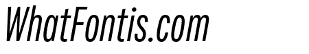 Fairweather Regular Italic
