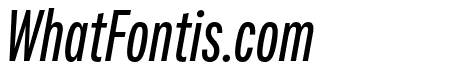 Fairweather SemiBold Italic