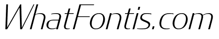 Condor ExtraLight Italic