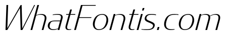 CondorExtd ExtraLight Italic