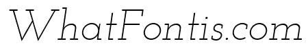 Josefin Slab Light Italic