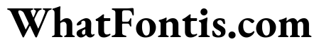 EB Garamond Bold